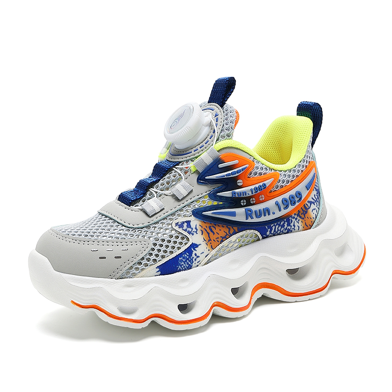 Кроссовки для бега с низким верхом для детей с амортизацией, износостойкие, с отскоком, дышащие, легкие QIQUDUCK, серый/оранжевый
Кроссовки для бега с низким верхом для детей с амортизацией, износостойкие, с отскоком, дышащие, легкие QIQUDUCK, серый/оранжевый