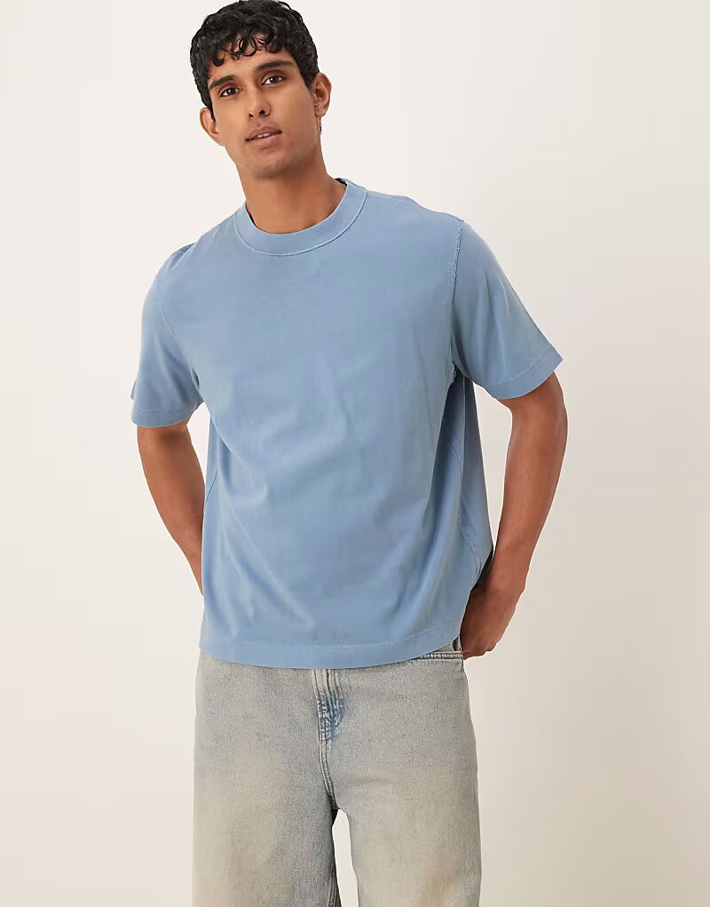 Винтажная футболка с коротким рукавом Abercrombie & Fitch в выцветшем синем цвете
Винтажная футболка с коротким рукавом Abercrombie & Fitch в выцветшем синем цвете