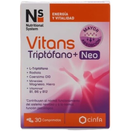 Нс Витанс Триптофано+Нео 30 Комп Cinfa
Нс Витанс Триптофано+Нео 30 Комп Cinfa