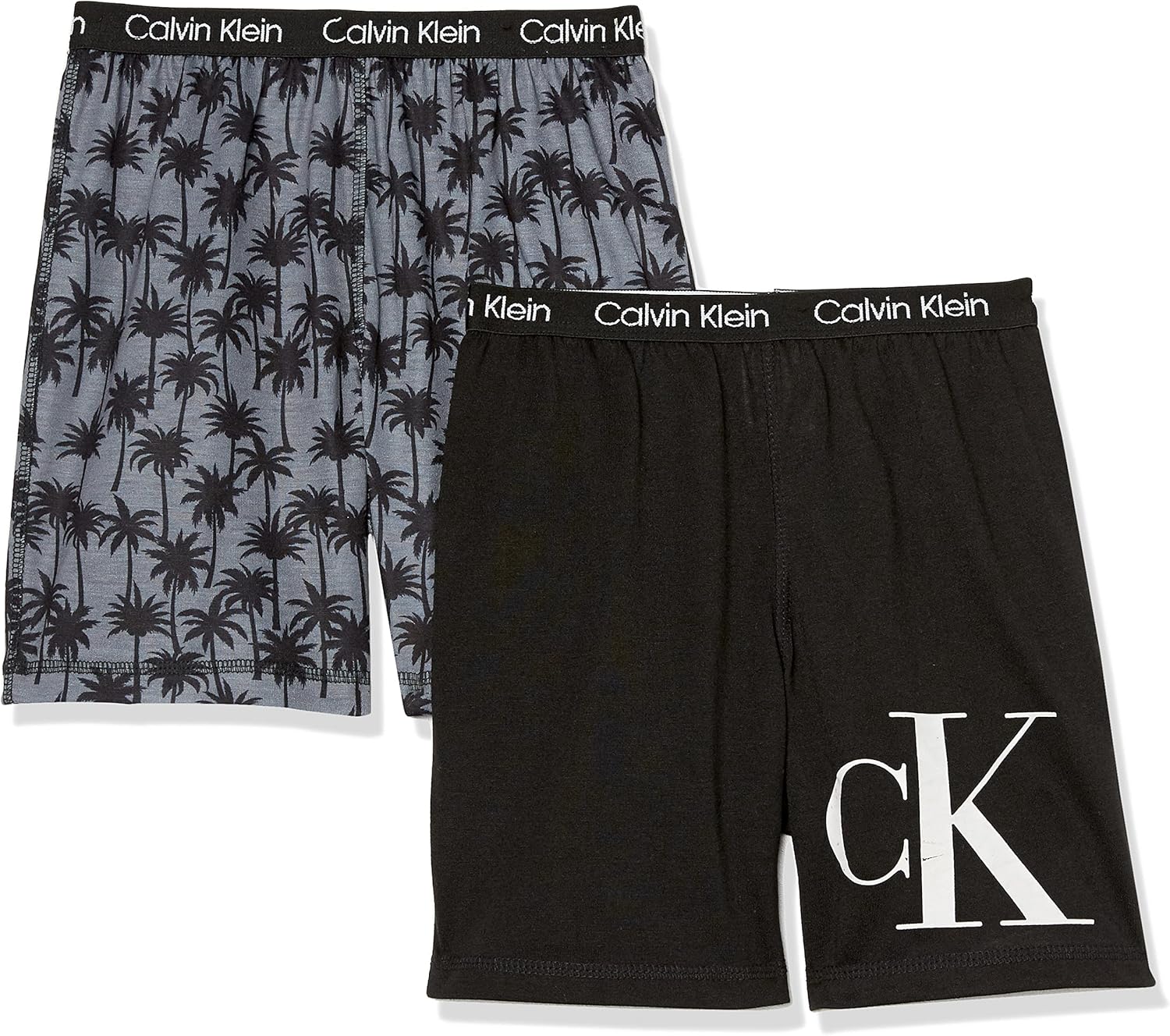 Пижамные шорты Calvin Klein для мальчиков, 2 шт., Palm Tree/Black
Пижамные шорты Calvin Klein для мальчиков, 2 шт., Palm Tree/Black