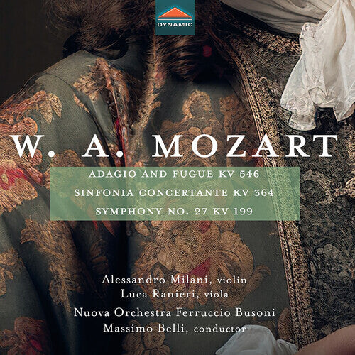 CD диск Mozart / Milani: Mozart: Adagio & Fugue, KV 546; Sinfonia Concertante, KV 364; Symphony No. 27, KV 199
CD диск Mozart / Milani: Mozart: Adagio & Fugue, KV 546; Sinfonia Concertante, KV 364; Symphony No. 27, KV 199