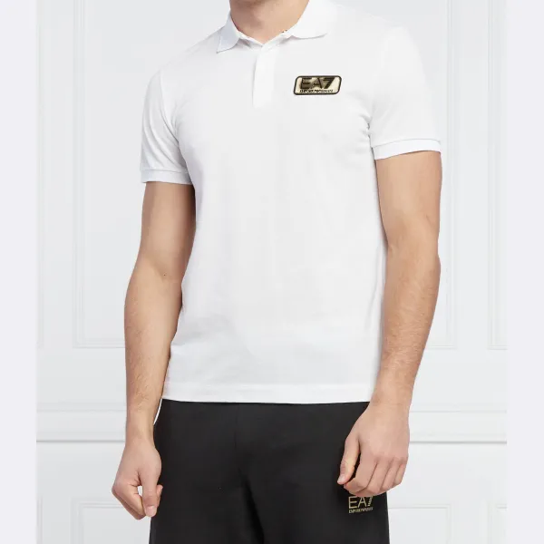 Рубашка поло стандартного кроя Ea7, белый
Рубашка поло стандартного кроя Ea7, белый