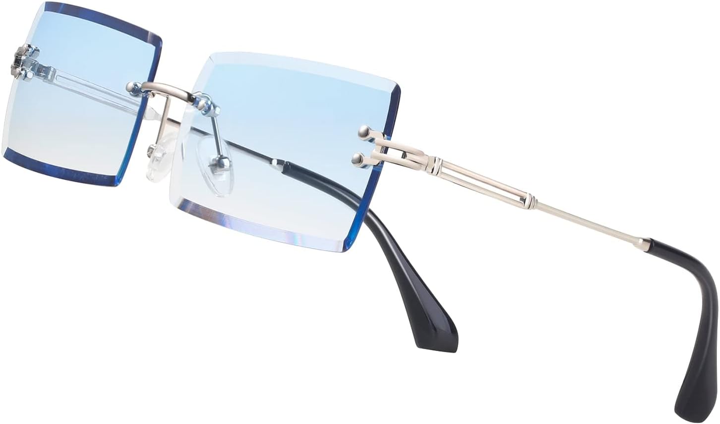 Стильные маленькие прямоугольные солнцезащитные очки для женщин и мужчин, тонированные, без оправы, ультралегкие, конфетного цвета, цвета океана, солнцезащитные очки NP1034 NIEEPA, Silver Frame/Gradient Blue Lens
Стильные маленькие прямоугольные солнцезащитные очки для женщин и мужчин, тонированные, без оправы, ультралегкие, конфетного цвета, цвета океана, солнцезащитные очки NP1034 NIEEPA, Silver Frame/Gradient Blue Lens