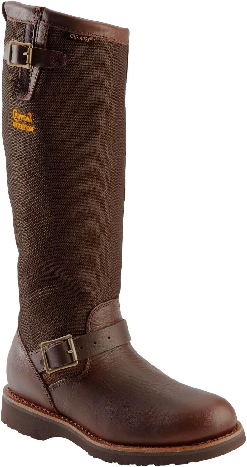Водонепроницаемые сапоги-ботинки Chippewa 17 с защитой от змей - Противоскользящая охотничья обувь - Резиновые сапоги для мужчин - Защита от змей - Ортопедическая стелька - Стальная подошва для устойчивости, Briar
Водонепроницаемые сапоги-ботинки Chippewa 17 с защитой от змей - Противоскользящая охотничья обувь - Резиновые сапоги для мужчин - Защита от змей - Ортопедическая стелька - Стальная подошва для устойчивости, Briar