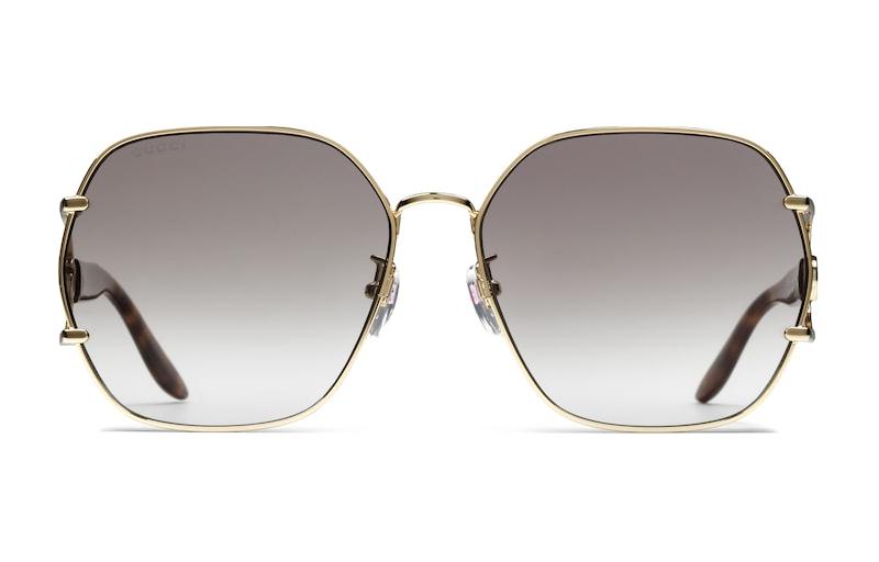 GUCCI Ацетатные солнцезащитные очки неправильной формы женские Gold, Gold
GUCCI Ацетатные солнцезащитные очки неправильной формы женские Gold, Gold