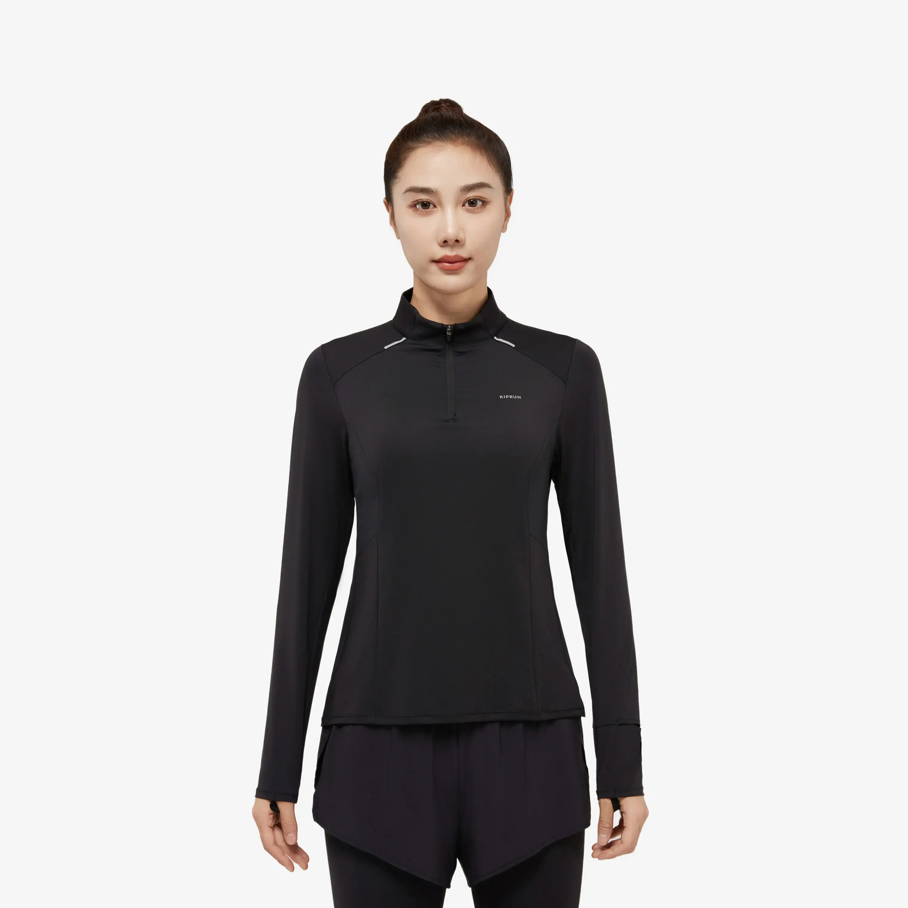 Женская беговая флисовая толстовка Kiprun 500 с полумолнией
Женская беговая флисовая толстовка Kiprun 500 с полумолнией