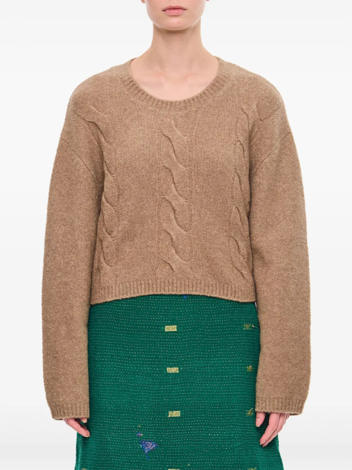 Джемпер Lisa Yang из смесового кашемира, нейтральный 
Джемпер Lisa Yang из смесового кашемира, нейтральный