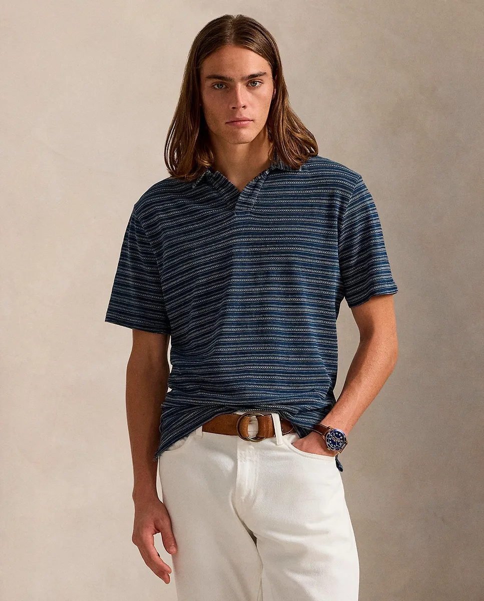 Мужская рубашка-поло из хлопка, стандартного кроя Polo Ralph Lauren, тёмно-синий
Мужская рубашка-поло из хлопка, стандартного кроя Polo Ralph Lauren, тёмно-синий