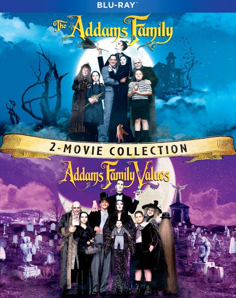 Диск Blu-ray The Addams Family / Addams Family Values
Диск Blu-ray The Addams Family / Addams Family Values