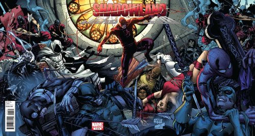 Shadowland #1 Billy Tan Wrap Variant (Marvel Comics)
Shadowland #1 Billy Tan Wrap Variant (Marvel Comics)