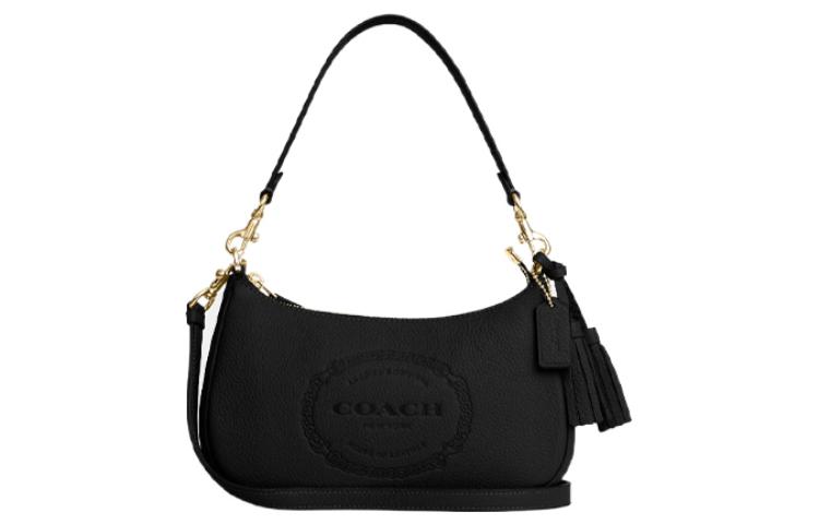 Кожаная сумка через плечо Teri черная COACH
Кожаная сумка через плечо Teri черная COACH