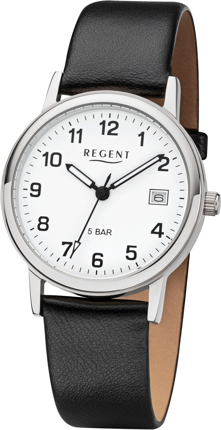 REGENT Серебряные аналоговые часы
REGENT Серебряные аналоговые часы