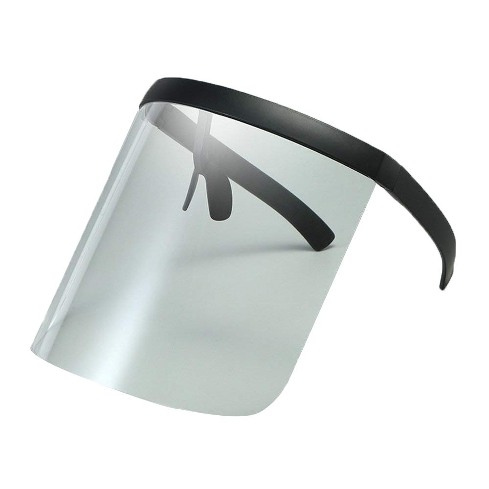 COTIA Модные солнцезащитные очки большого размера, цельные, удлиненные, для защиты от солнца на открытом воздухе, с противопенной маской для мужчин/женщин (черные, прозрачные), Black Transparent
COTIA Модные солнцезащитные очки большого размера, цельные, удлиненные, для защиты от солнца на открытом воздухе, с противопенной маской для мужчин/женщин (черные, прозрачные), Black Transparent