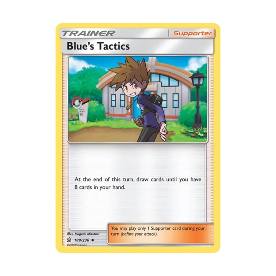 CCG Тактикс Блю (U) # 188/236, Pokemon - SM - Unified Minds - Singles
CCG Тактикс Блю (U) # 188/236, Pokemon - SM - Unified Minds - Singles