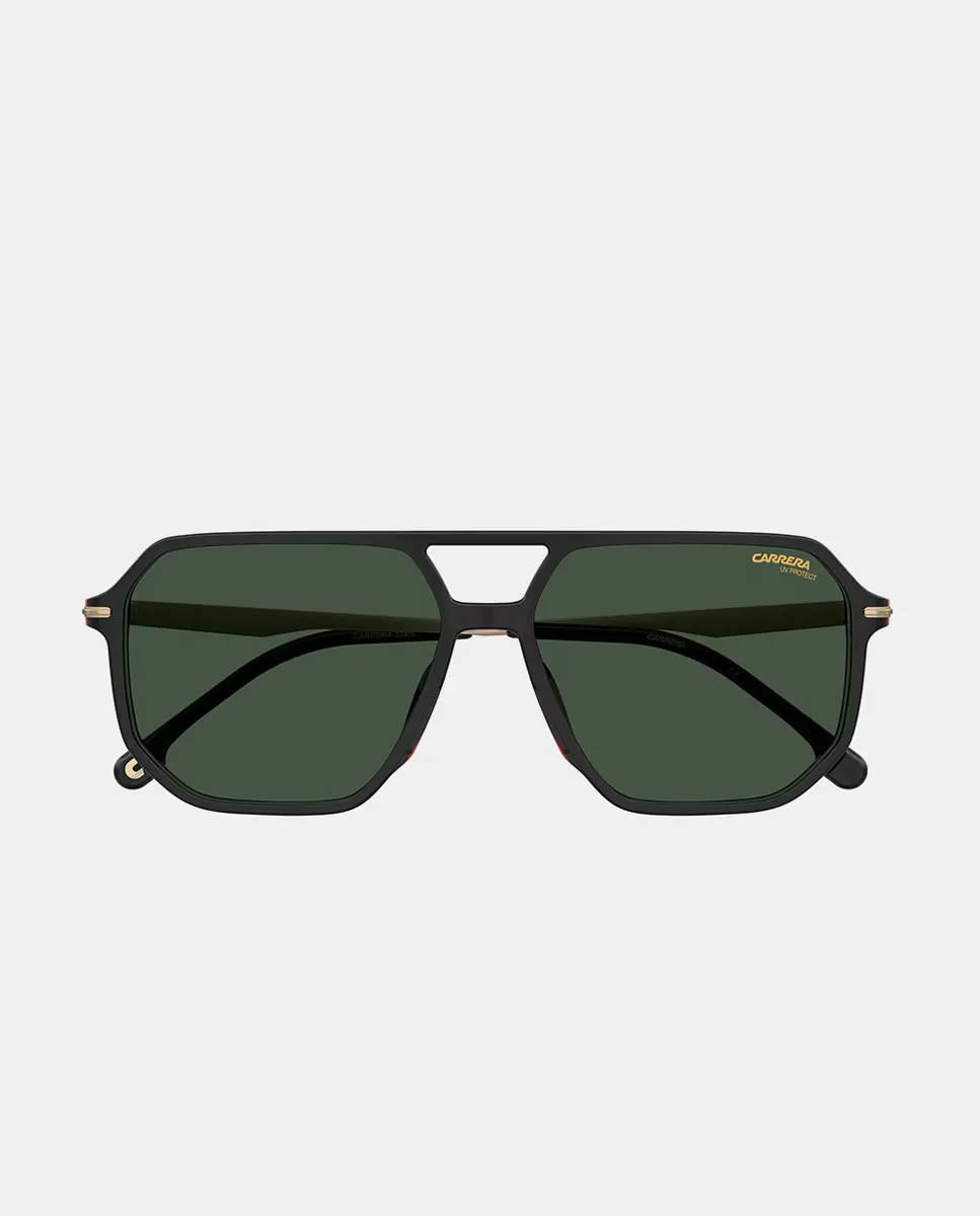 Прямоугольные солнцезащитные очки из ацетата Carrera, черный
Прямоугольные солнцезащитные очки из ацетата Carrera, черный