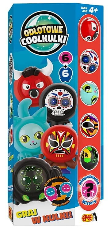 Cool Coolballs - 6 мячей + 6 вещей - тотемная коробка, красный Epee
Cool Coolballs - 6 мячей + 6 вещей - тотемная коробка, красный Epee