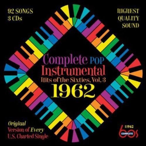 CD диск Complete Pop Instrumental Hits of Sixties 3 / Var: Complete Pop Instrumental Hits Of The Sixties, Vol. 3: 1962
CD диск Complete Pop Instrumental Hits of Sixties 3 / Var: Complete Pop Instrumental Hits Of The Sixties, Vol. 3: 1962