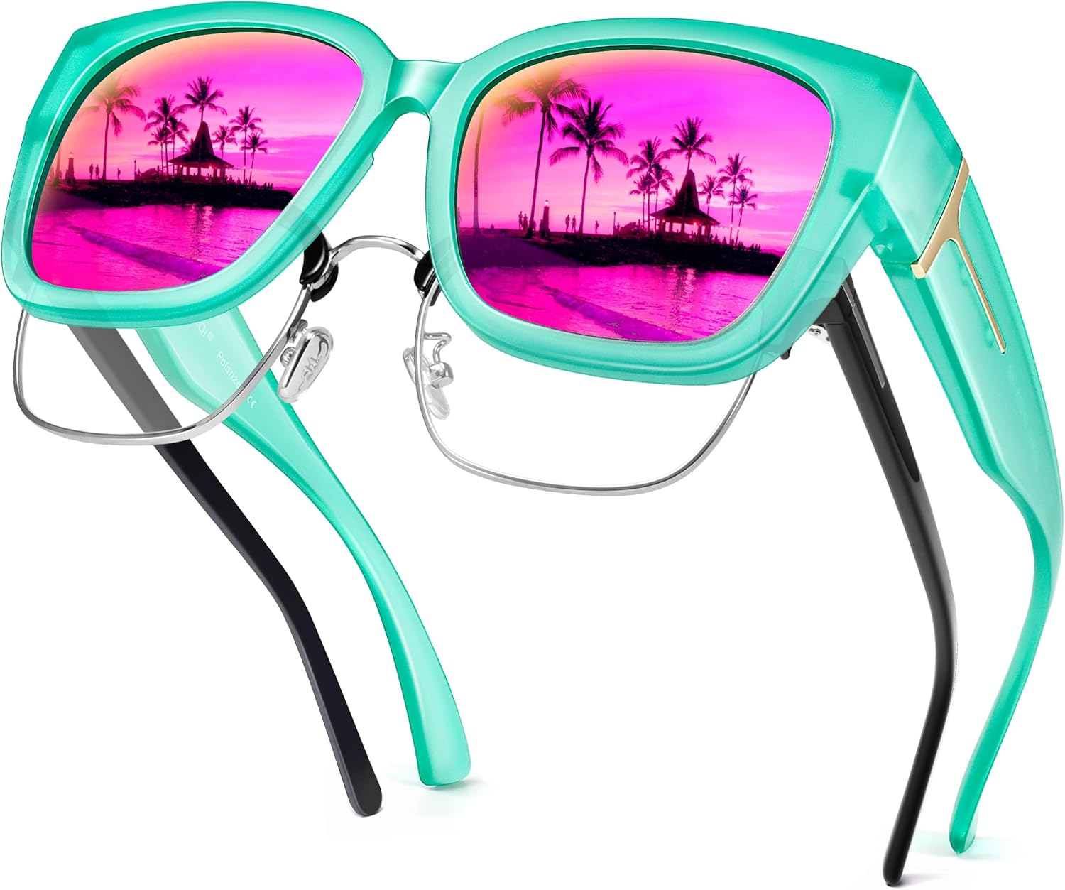 Женские поляризованные солнцезащитные очки URUMQI, защитные очки от УФ-излучения UV400 с линзами TR90, модные квадратные линзы, A12 Matte Green Frame/Purple Mirrored Lens
Женские поляризованные солнцезащитные очки URUMQI, защитные очки от УФ-излучения UV400 с линзами TR90, модные квадратные линзы, A12 Matte Green Frame/Purple Mirrored Lens