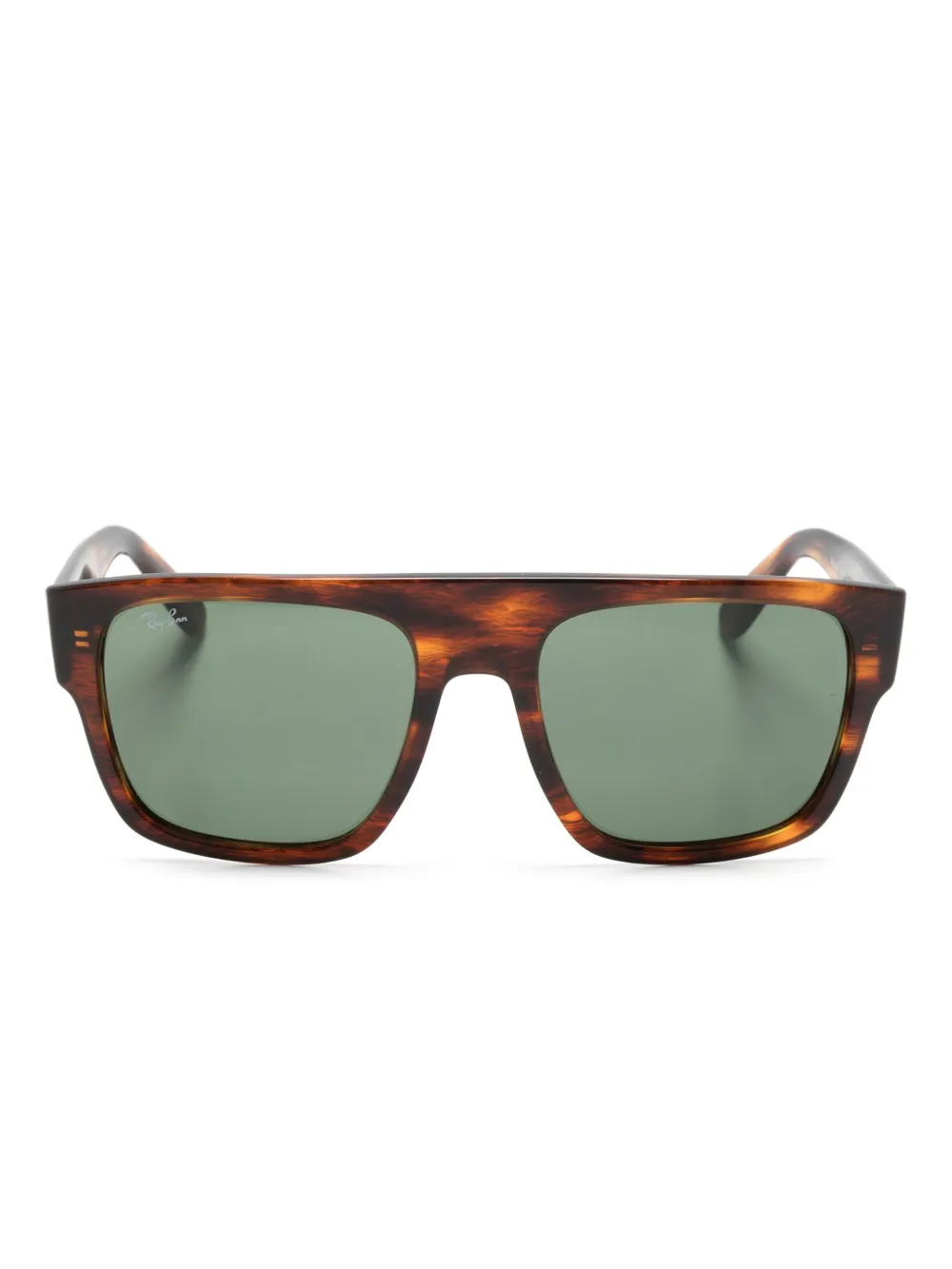 Солнцезащитные очки Drifter в квадратной оправе Ray-Ban, коричневый 
Солнцезащитные очки Drifter в квадратной оправе Ray-Ban, коричневый