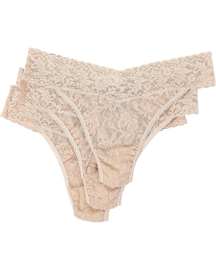Стринги Hanky Panky 3-Pack Original Rise Thong, цвет Chai 
Стринги Hanky Panky 3-Pack Original Rise Thong, цвет Chai