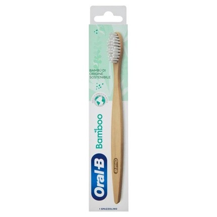 Бамбуковая зубная щетка Oral B 1 шт. Oral-B
Бамбуковая зубная щетка Oral B 1 шт. Oral-B