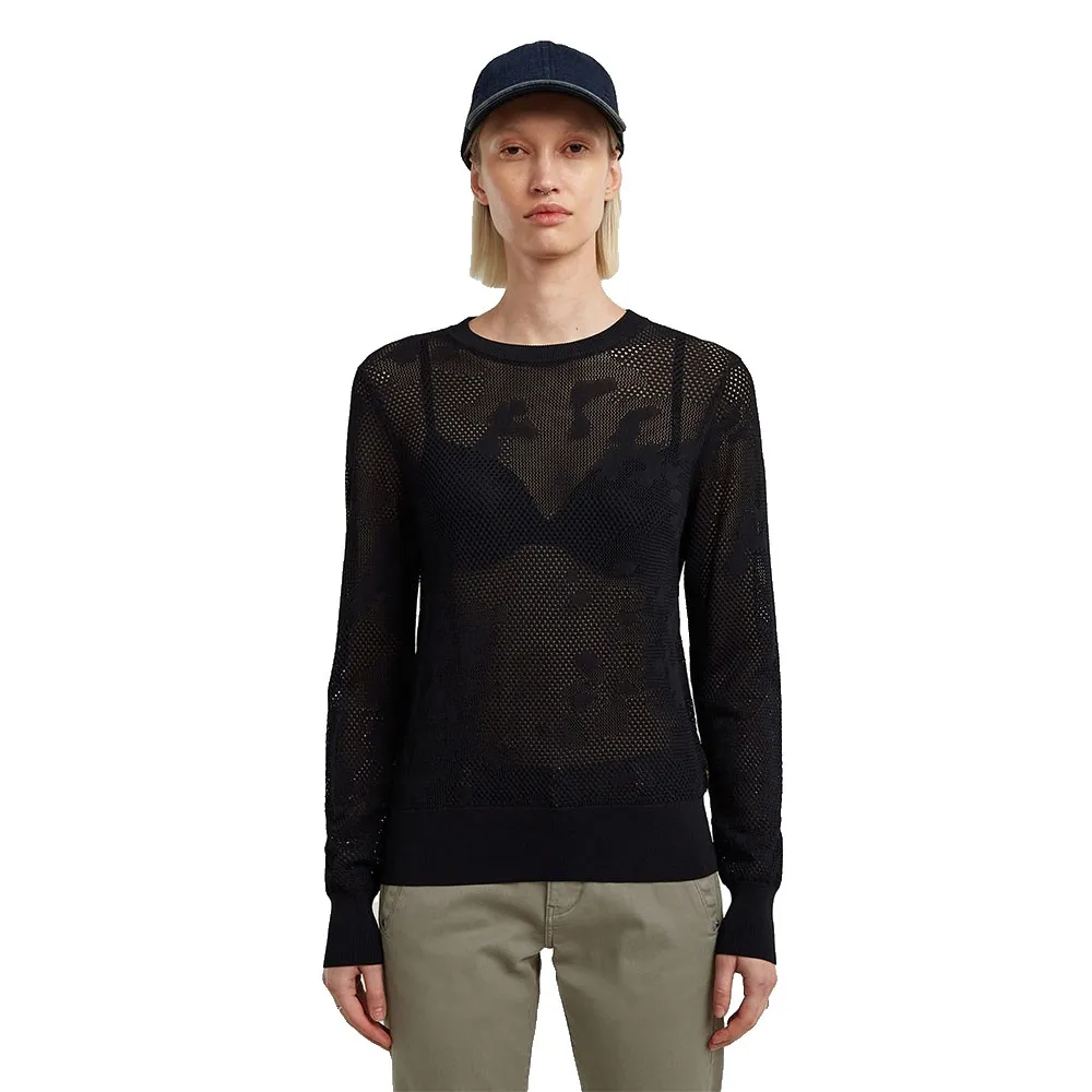 Свитер G-Star Pointelle, черный
Свитер G-Star Pointelle, черный