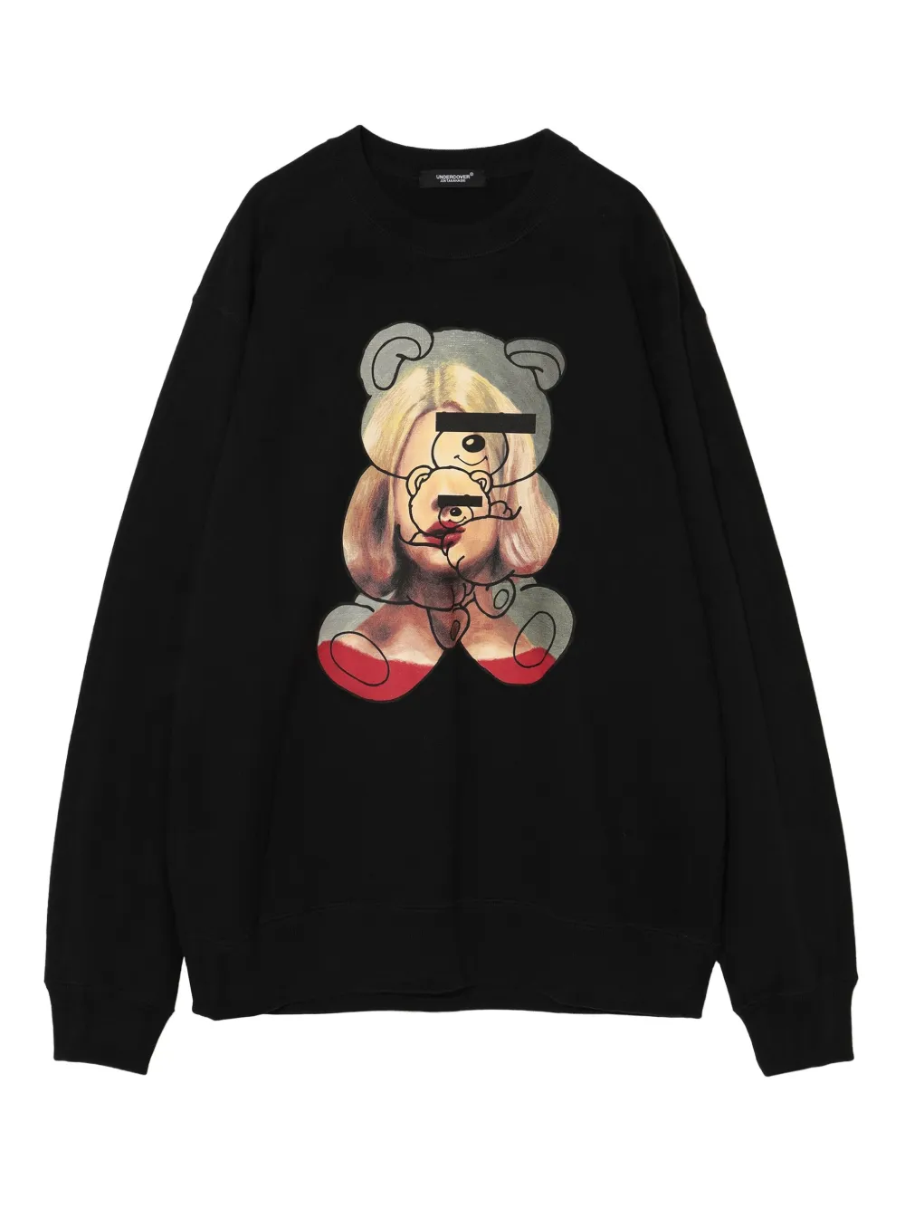 Толстовка с принтом Undercover, черный
Толстовка с принтом Undercover, черный