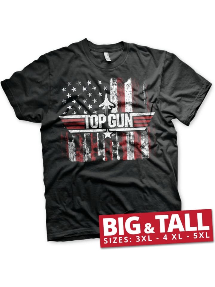 Футболка TOP GUN, черный 
Футболка TOP GUN, черный