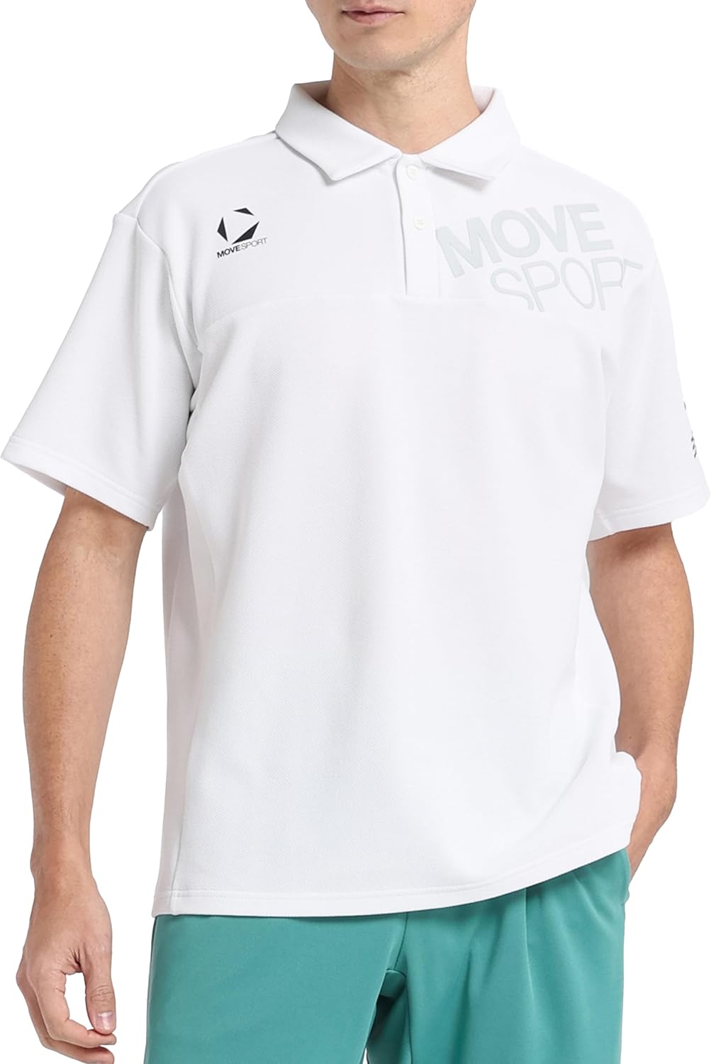 Мужская поло-рубашка Move Sports с коротким рукавом и солнцезащитным кремом, охлаждающая функция, защита от УФ-излучения, для бега и тренировок Movesport
Мужская поло-рубашка Move Sports с коротким рукавом и солнцезащитным кремом, охлаждающая функция, защита от УФ-излучения, для бега и тренировок Movesport