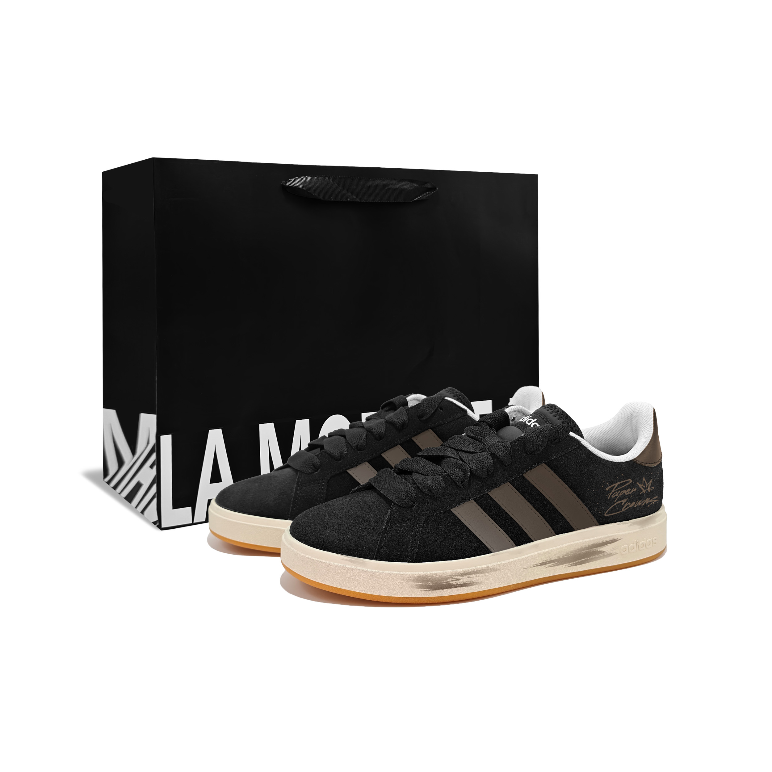 Adidas Кроссовки для скейтбординга Grand Court Base 00s Vintage Wave, с амортизацией 2 дюйма, износостойкие, низкие, унисекс, черный и коричневый
Adidas Кроссовки для скейтбординга Grand Court Base 00s Vintage Wave, с амортизацией 2 дюйма, износостойкие, низкие, унисекс, черный и коричневый