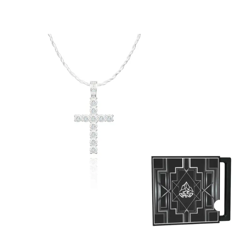 ICEGANG Белый золотой медный кулон унисекс
ICEGANG Белый золотой медный кулон унисекс