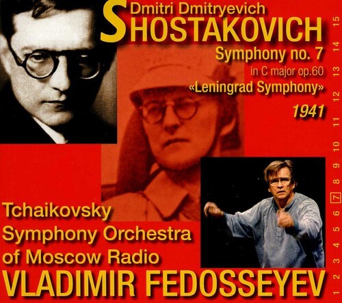 CD диск Shostakovich / Tchaikovsky Sym Orch / Fedoseyev: Symphony 7 / Leningrad
CD диск Shostakovich / Tchaikovsky Sym Orch / Fedoseyev: Symphony 7 / Leningrad