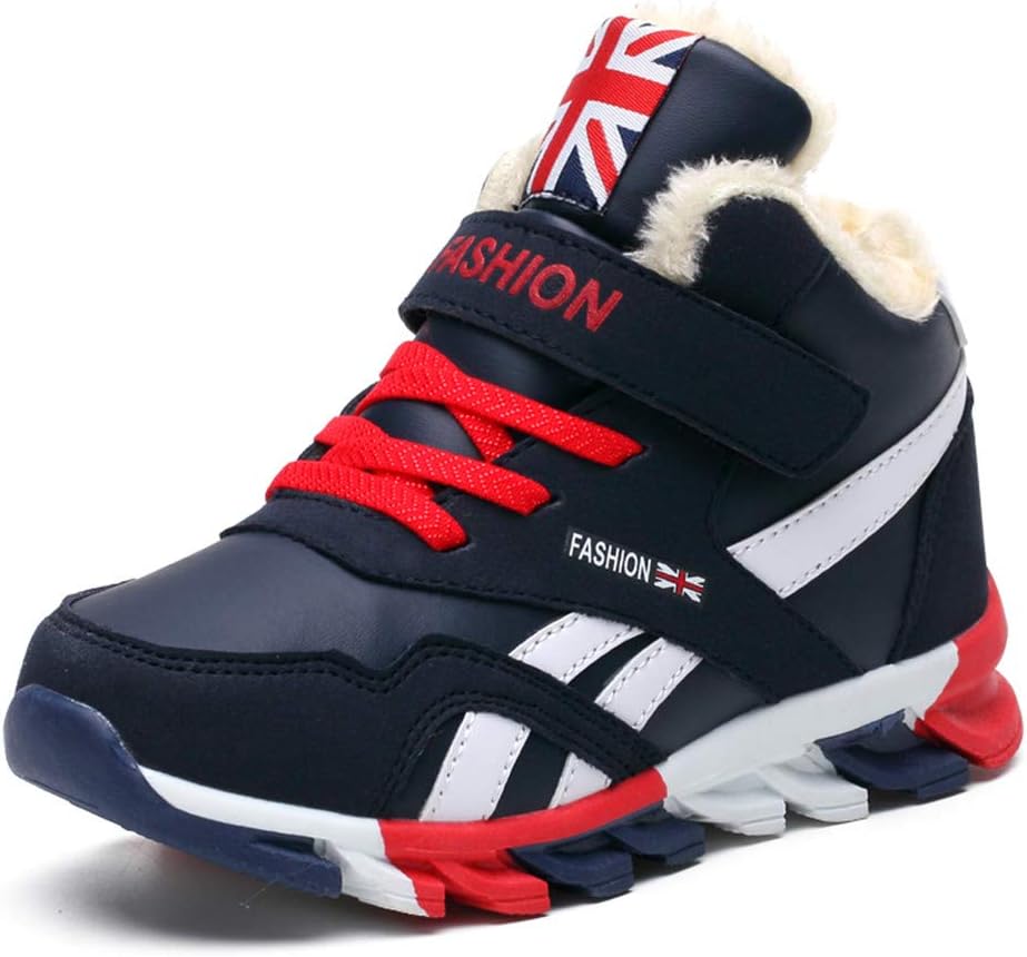 Детские водонепроницаемые ботинки ailishabroy для мальчиков и девочек, с искусственным мехом, ботильоны, унисекс, детские высокие кеды, Blue
Детские водонепроницаемые ботинки ailishabroy для мальчиков и девочек, с искусственным мехом, ботильоны, унисекс, детские высокие кеды, Blue
