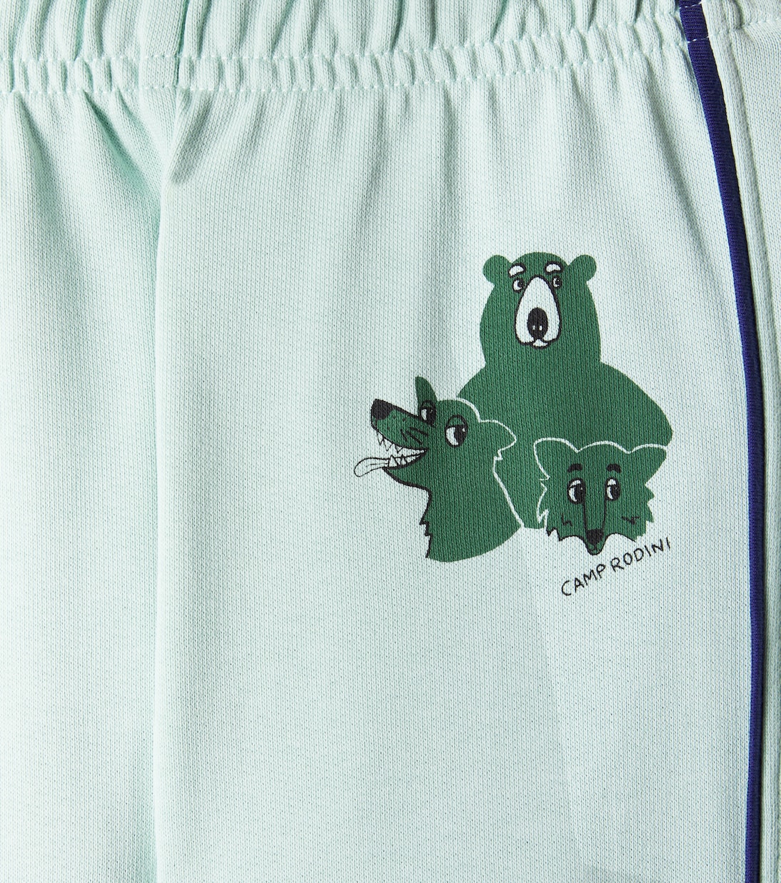 Спортивные брюки из хлопкового джерси с принтом Mini Rodini, синий
Спортивные брюки из хлопкового джерси с принтом Mini Rodini, синий