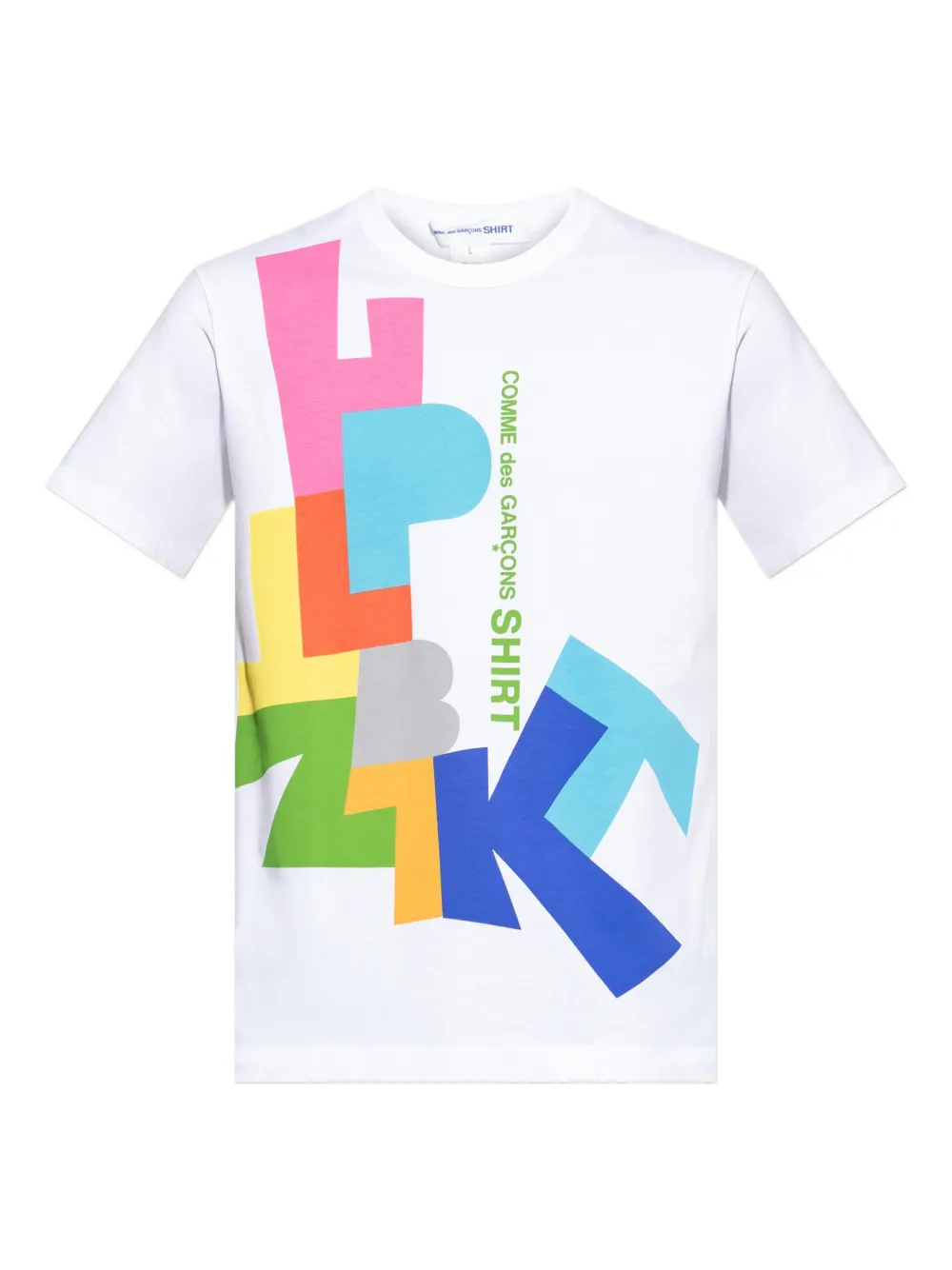 Футболка с графическим принтом Comme Des Garçons Shirt, белый
Футболка с графическим принтом Comme Des Garçons Shirt, белый