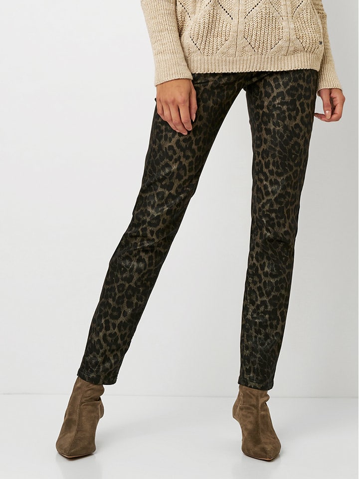 Брюки "Perfect Shape" цвета хаки Toni
Брюки "Perfect Shape" цвета хаки Toni