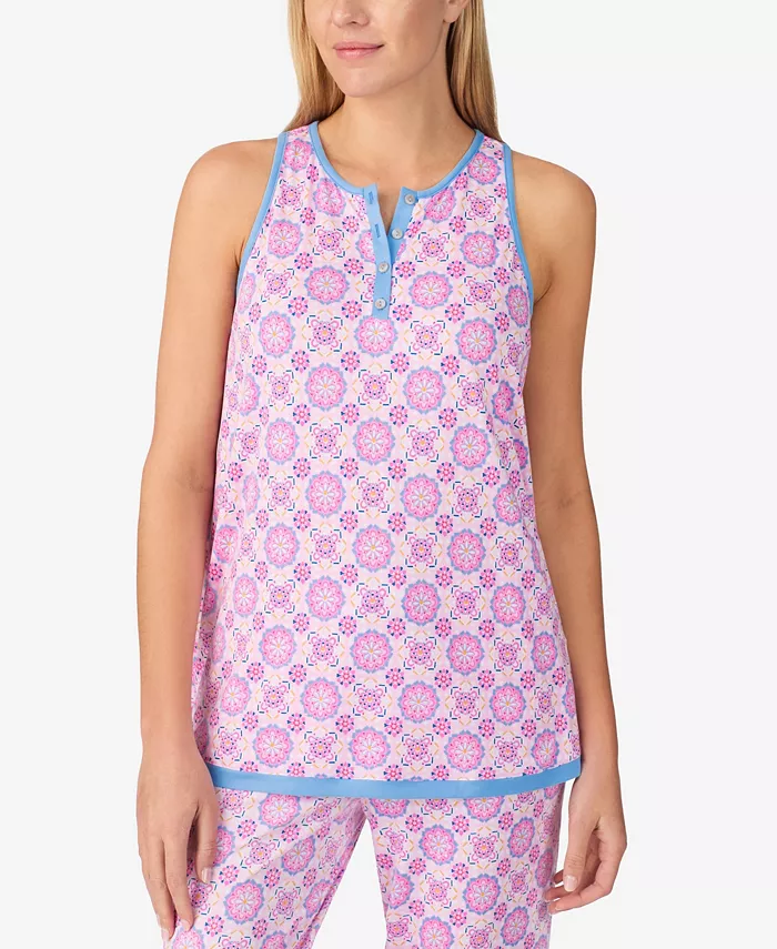 Женский комплект пижамы без рукавов и с коротким топом Ellen Tracy, розовый
Женский комплект пижамы без рукавов и с коротким топом Ellen Tracy, розовый