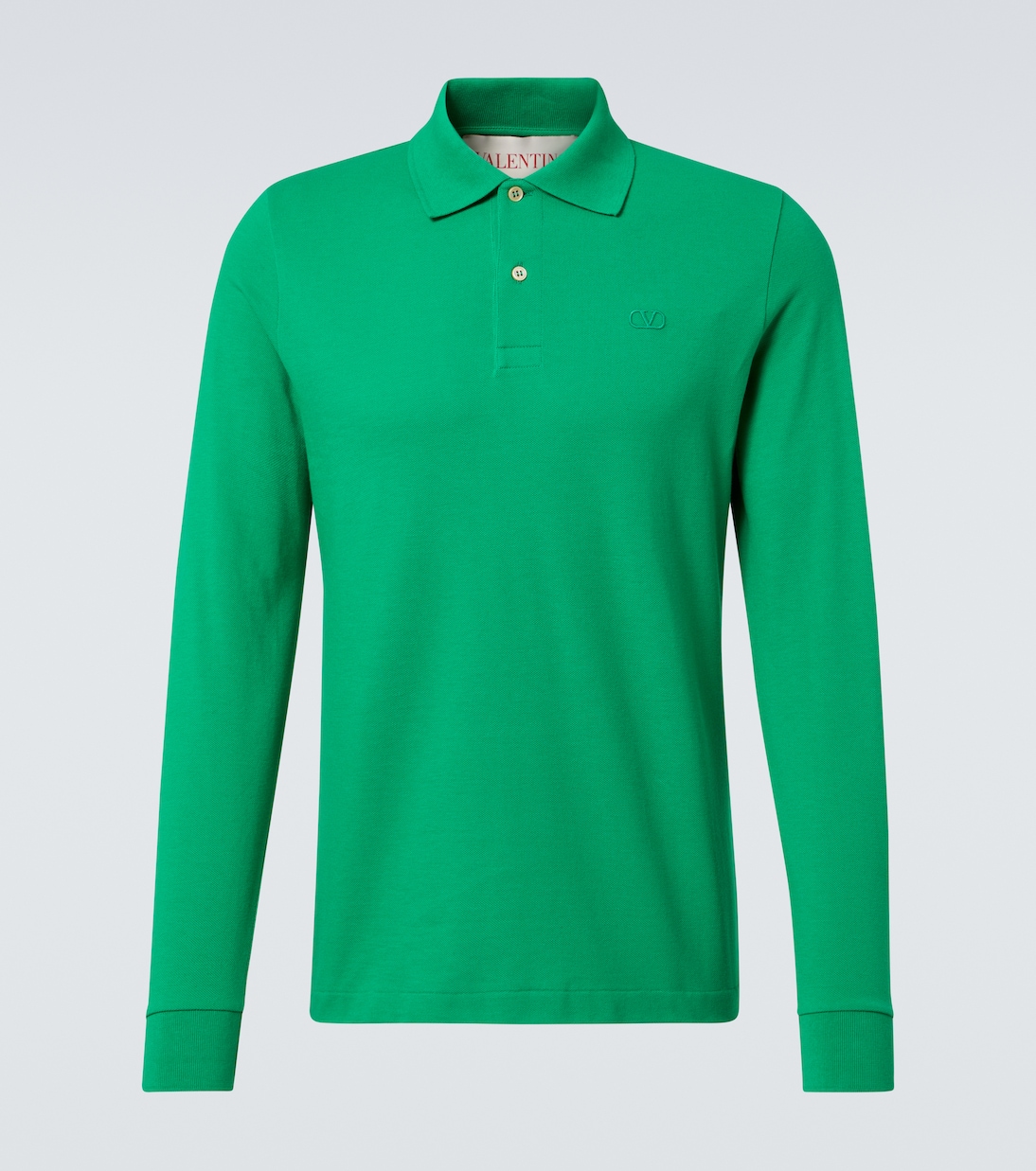 Хлопковый свитер-поло Valentino, Smeraldo
Хлопковый свитер-поло Valentino, Smeraldo