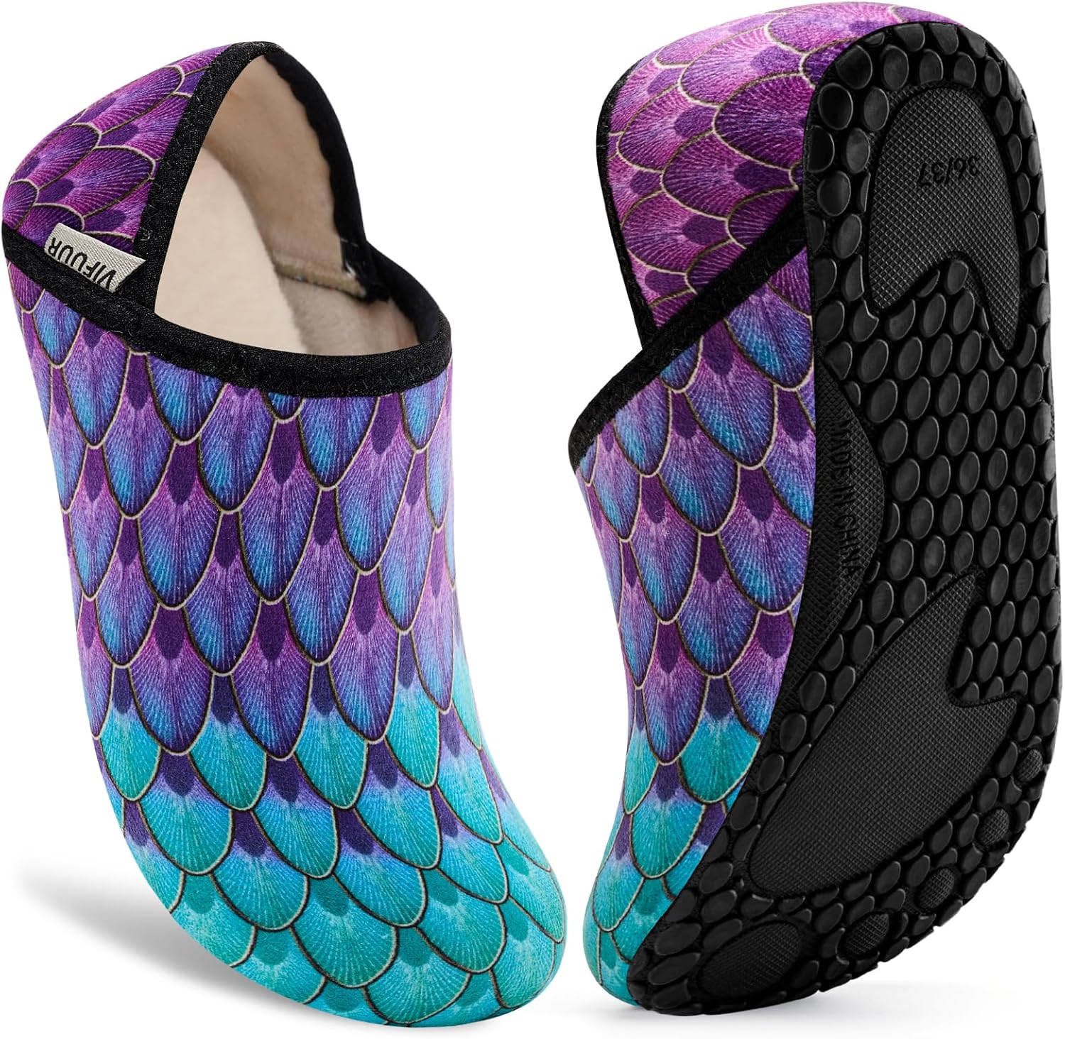 Домашние тапочки VIFUUR для женщин и мужчин, носки-тапочки для дома, уютные пушистые тапочки, подходящие для спальни и путешествий, Fishscales
Домашние тапочки VIFUUR для женщин и мужчин, носки-тапочки для дома, уютные пушистые тапочки, подходящие для спальни и путешествий, Fishscales