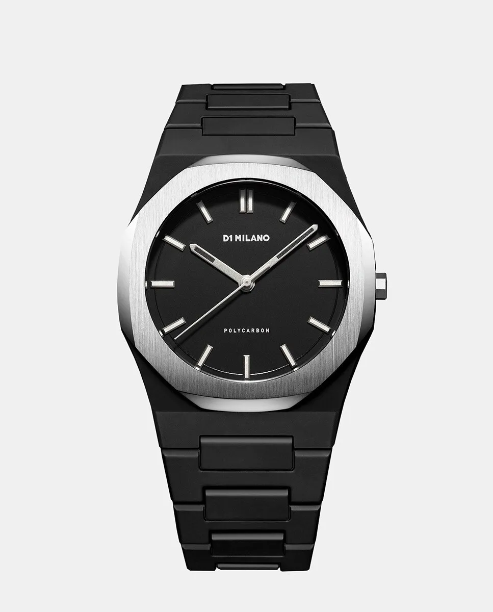 Polycarbon 00729066 черные мужские часы из поликарбоната D1 Milano, черный
Polycarbon 00729066 черные мужские часы из поликарбоната D1 Milano, черный