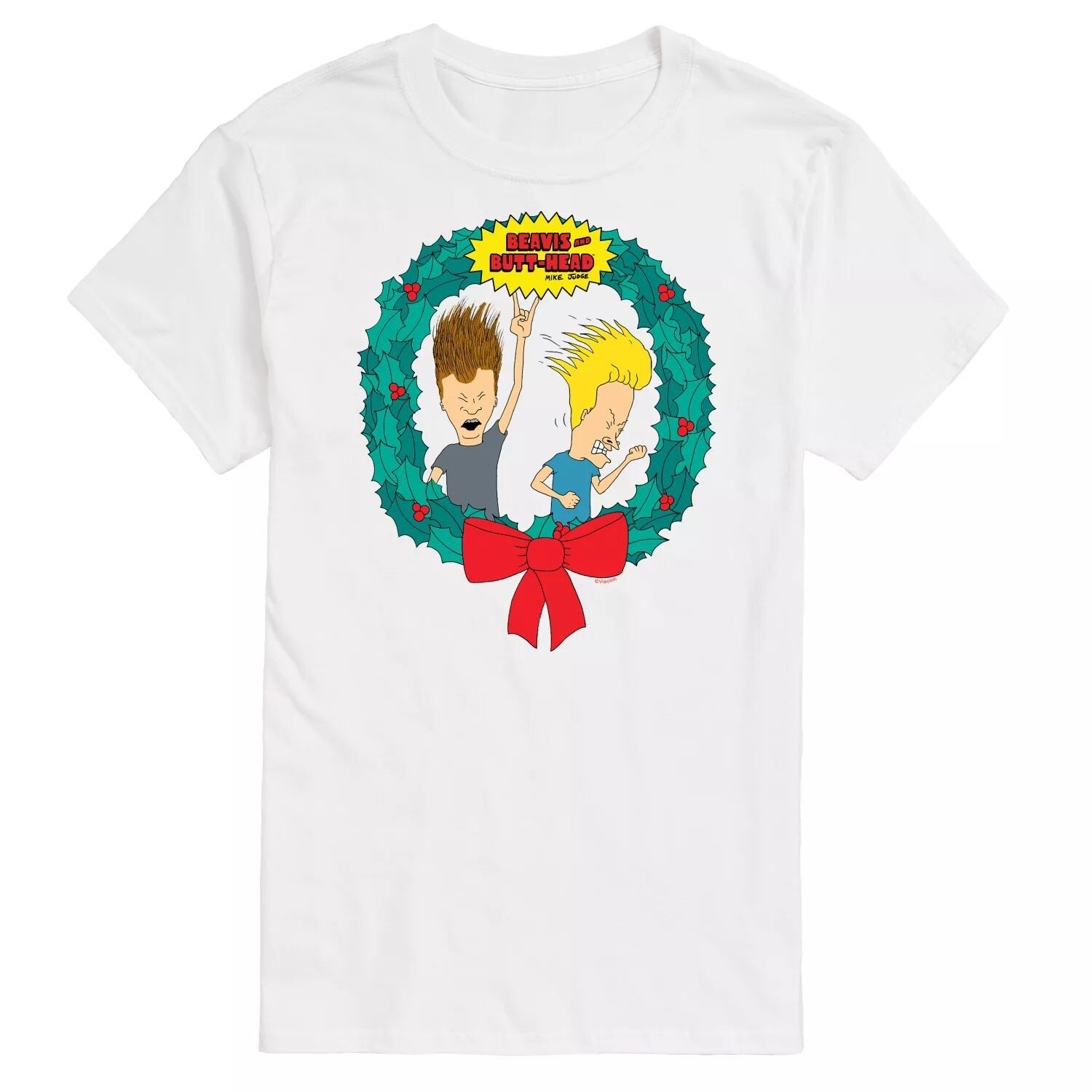 Мужская футболка Beavis And Butthead Rockin' Wreath Licensed Character
Мужская футболка Beavis And Butthead Rockin' Wreath Licensed Character
