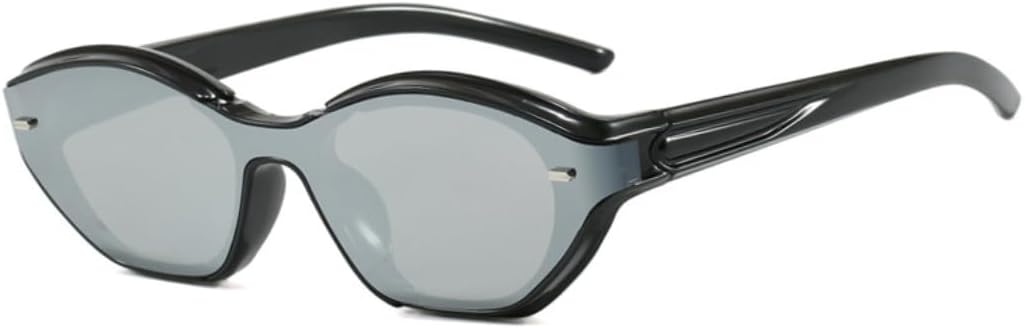 Популярные модные солнцезащитные очки «кошачий глаз» для женщин, ретро-очки из резины, разные цвета, защита от УФ-излучения UV400, трендовые мужские солнцезащитные очки в стиле панк с заклепками TVTBBVV, Black Silver
Популярные модные солнцезащитные очки «кошачий глаз» для женщин, ретро-очки из резины, разные цвета, защита от УФ-излучения UV400, трендовые мужские солнцезащитные очки в стиле панк с заклепками TVTBBVV, Black Silver