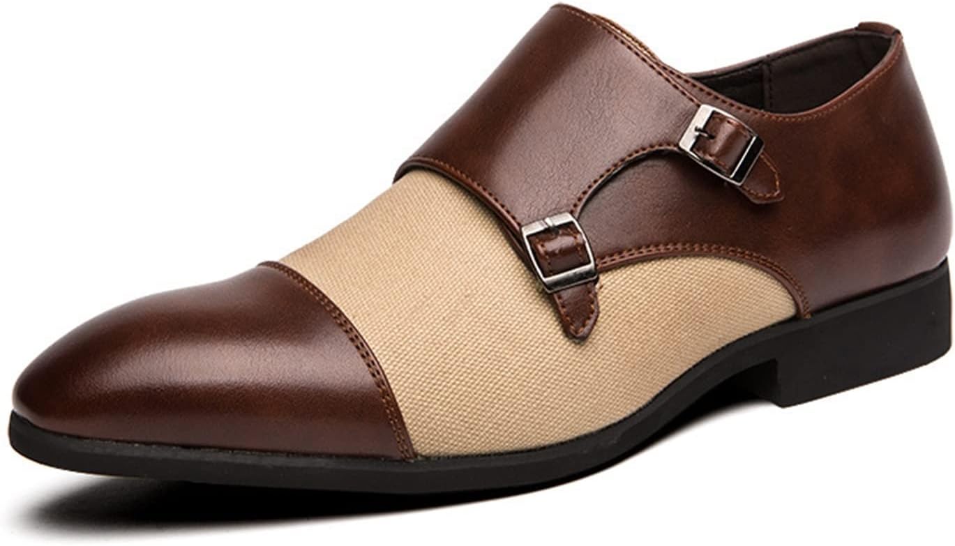 Мужские туфли EVSER Oxford Slip On с двойной пряжкой, двухцветные с передним овалом, из искусственной кожи, противоскользящие, с устойчивым каблуком, низкие, цвет: коричневый, размер: 11.5
Мужские туфли EVSER Oxford Slip On с двойной пряжкой, двухцветные с передним овалом, из искусственной кожи, противоскользящие, с устойчивым каблуком, низкие, цвет: коричневый, размер: 11.5
