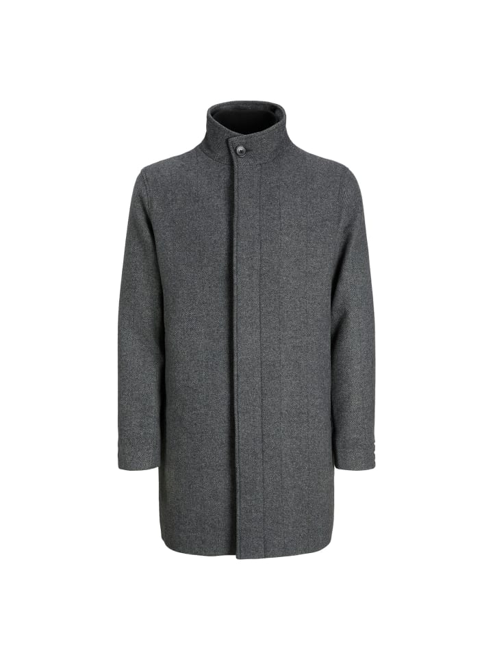 Jack and Jones Пальто KEITH из шерстяной смеси с отложным воротником, темно-серый цвет
Jack and Jones Пальто KEITH из шерстяной смеси с отложным воротником, темно-серый цвет