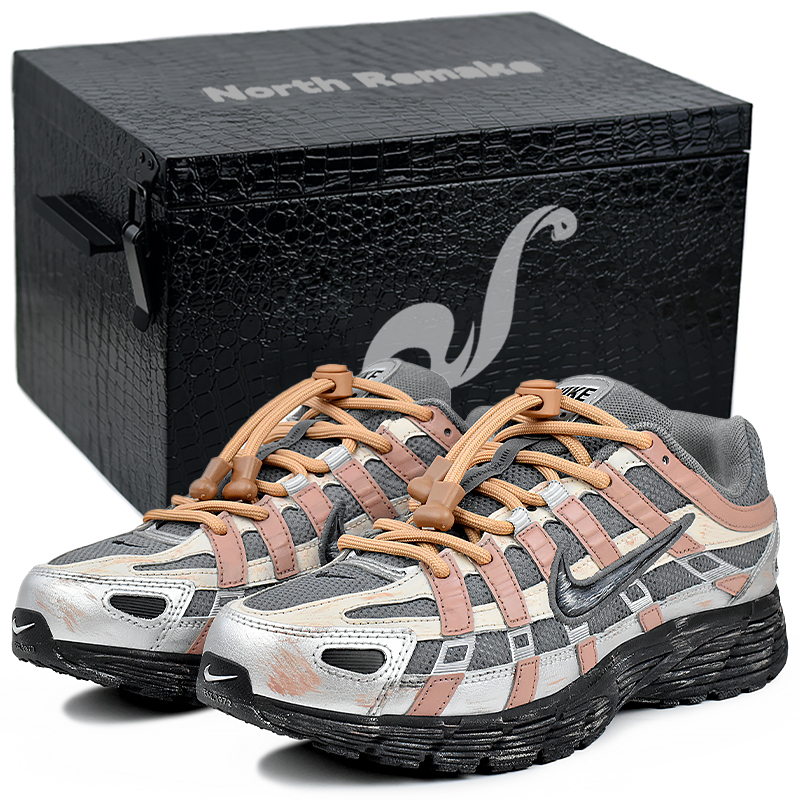 Nike P 6000 устойчивые к истиранию противоскользящие низкие кроссовки для бега унисекс розово-серые - розово-коричнево-серые тона Wander-Gift Box 1
Nike P 6000 устойчивые к истиранию противоскользящие низкие кроссовки для бега унисекс розово-серые - розово-коричнево-серые тона Wander-Gift Box 1