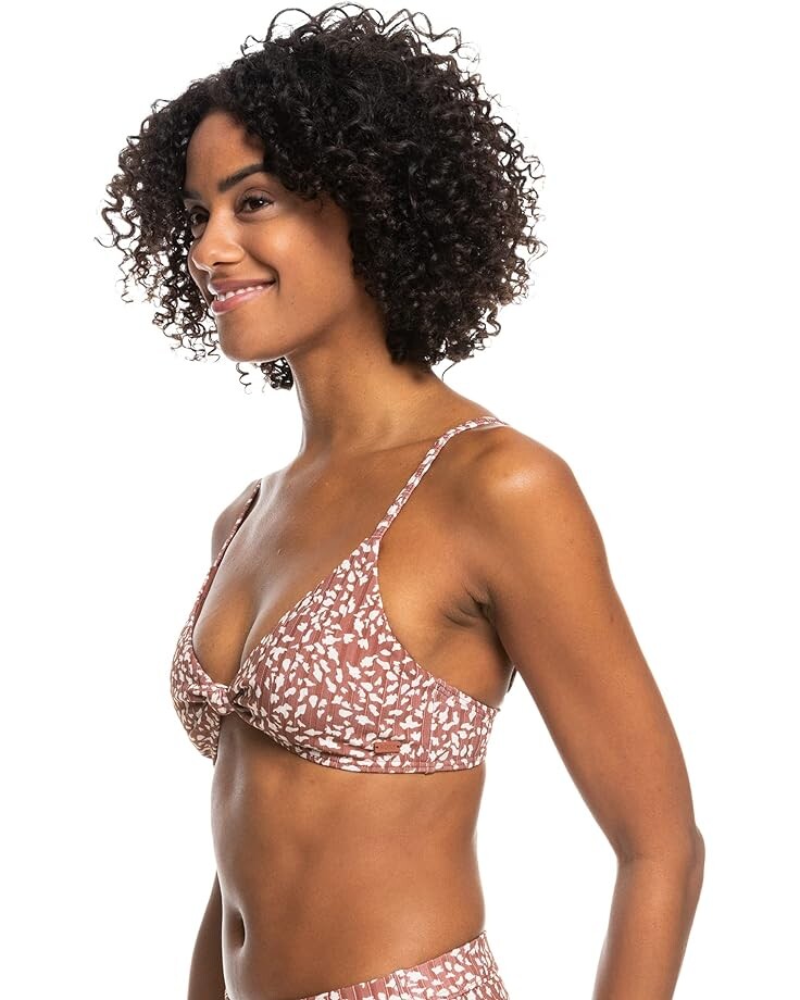 Топ бикини Roxy Love The Surf Ribbed Knotted Bikini Top, цвет Rustic Brown Animalia Dots
Топ бикини Roxy Love The Surf Ribbed Knotted Bikini Top, цвет Rustic Brown Animalia Dots