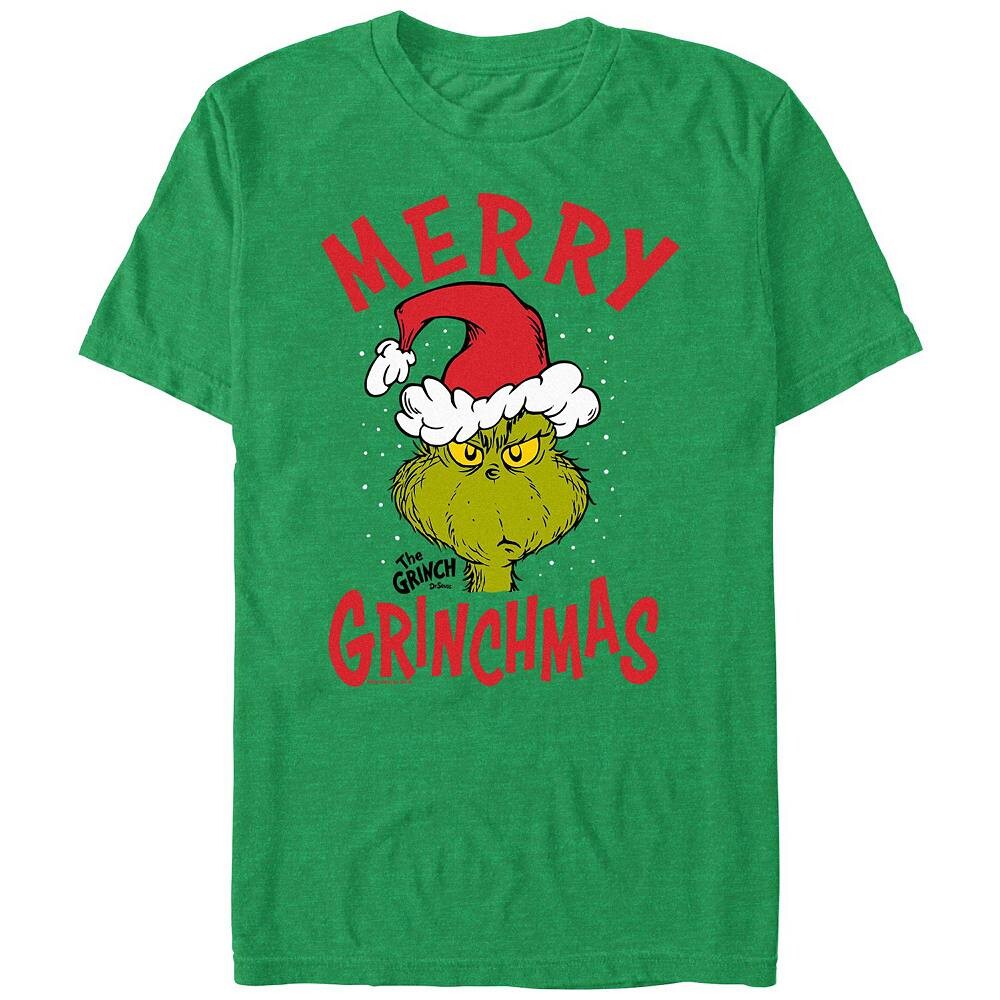 Футболка Big & Tall Dr. Seuss The Grinch с рождественским рисунком Licensed Character, цвет Kelly Heather
Футболка Big & Tall Dr. Seuss The Grinch с рождественским рисунком Licensed Character, цвет Kelly Heather