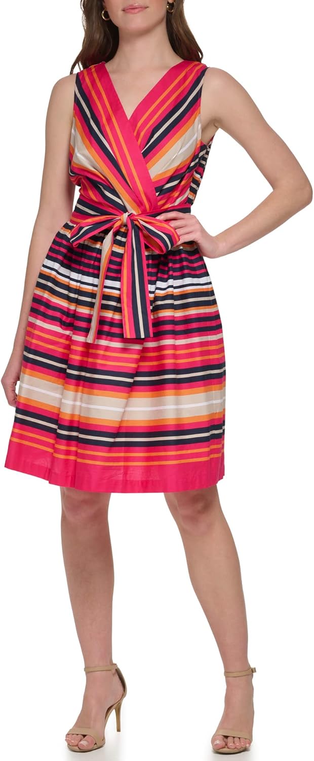 Женское хлопковое платье Tommy Hilfiger с расклешенным лифом, Magenta Multi
Женское хлопковое платье Tommy Hilfiger с расклешенным лифом, Magenta Multi