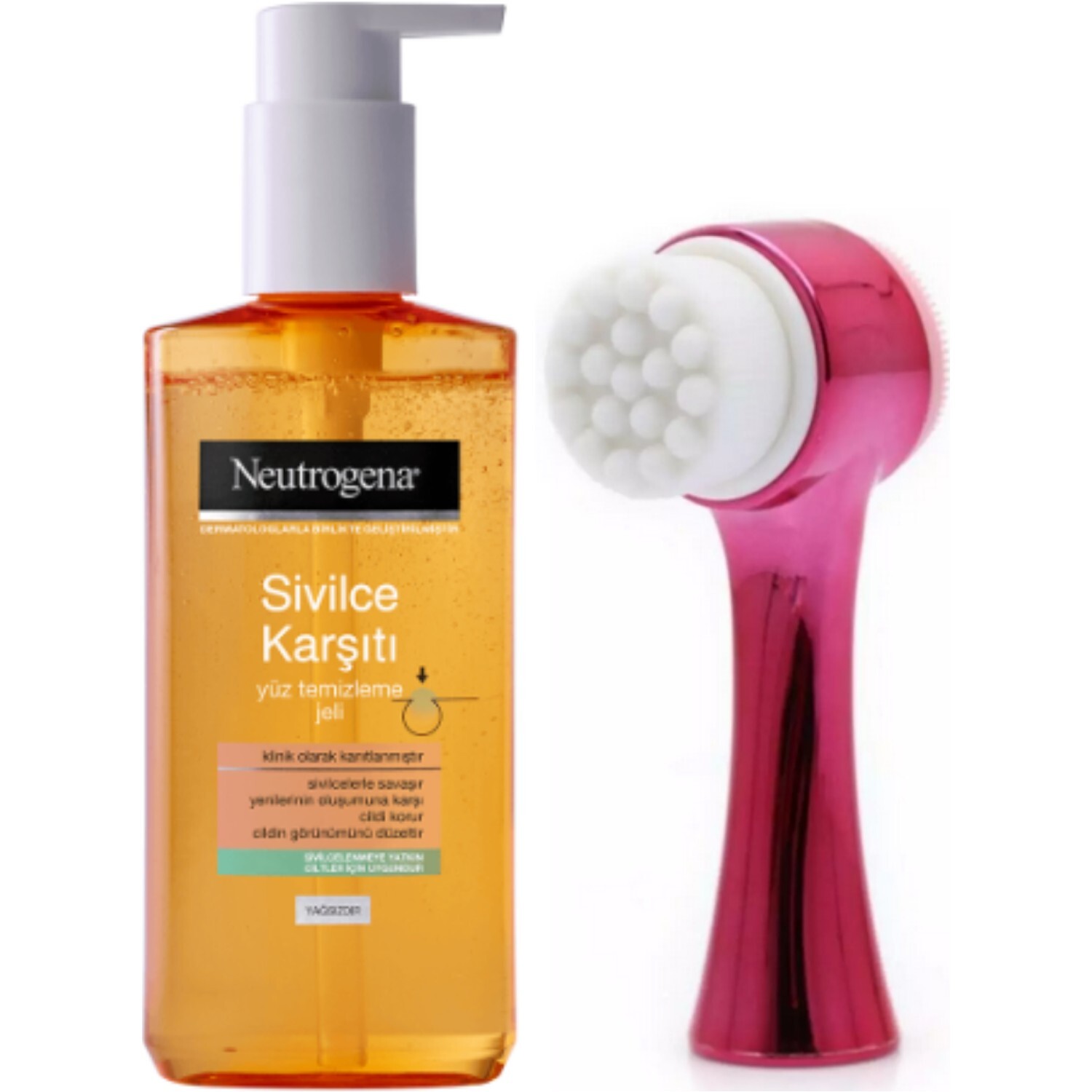 Щетка для умывания Neutrogena Red Skin + Средство для умывания лица Neutrogena, 200 мл
Щетка для умывания Neutrogena Red Skin + Средство для умывания лица Neutrogena, 200 мл