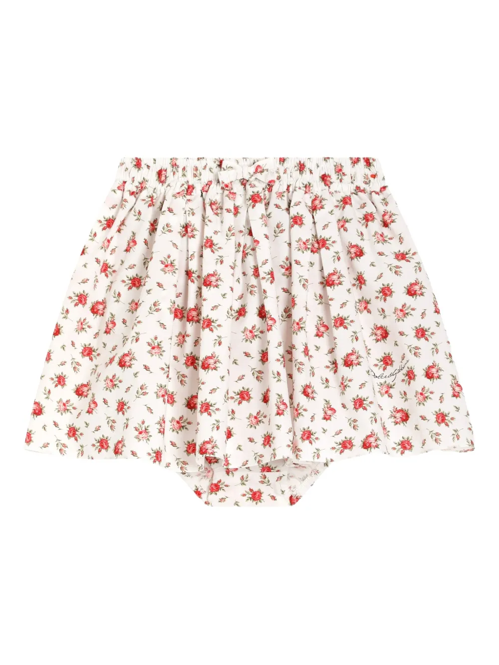 Юбка с цветочным принтом Dolce & Gabbana Kids, белый
Юбка с цветочным принтом Dolce & Gabbana Kids, белый